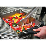 Deep Dish Square BBQ Wok - Stainless Steel