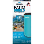 Thermacell Patio Shield Mosquito Repeller, Blue; Highly Effective Mosquito Repellent for Patio; No Candles or Flames, DEET-Free, No Odour, Bug Spray Alternative; Includes 12-Hour Refill