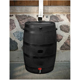 RTS Companies Home Accents 50-Gallon Eco Rain Water Collection Barrel, Black