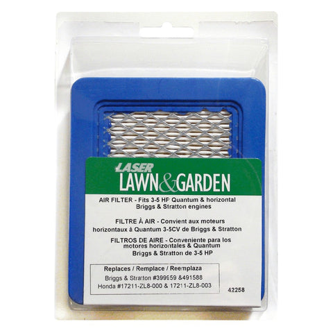 Lawn Mower Air Filter, for 3.5-6HP Quantum Top Starter Engines