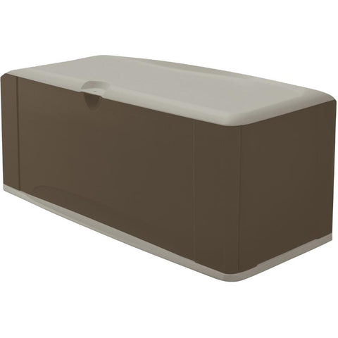 Rubbermaid 5E39 X-Large Deck Box with Seat, Sandstone