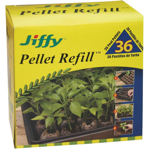 Peat Pellets - Refill Pucks + 36 pack