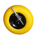Flat Free Wheelbarrow Wheel Kit, with Axel