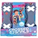 Crossed Signals Electronic Game with Pair of Talking Light Wands, Play Solo or with Up to 4 Players, Move Wands Up, Down or Shake, Gift for 8 Year Olds & Up