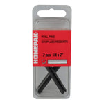 2 Pack 1/4" x 2" Steel Lock Roll Pins