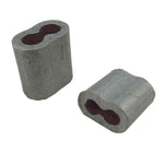 12.5-Gauge Crimping Sleeves #2 - 3 - 25 Pack