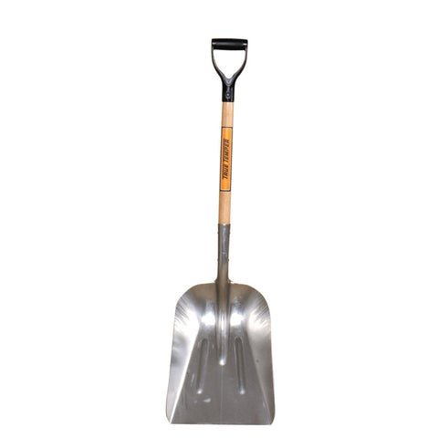 Scoop Shovel with Aluminum Blade