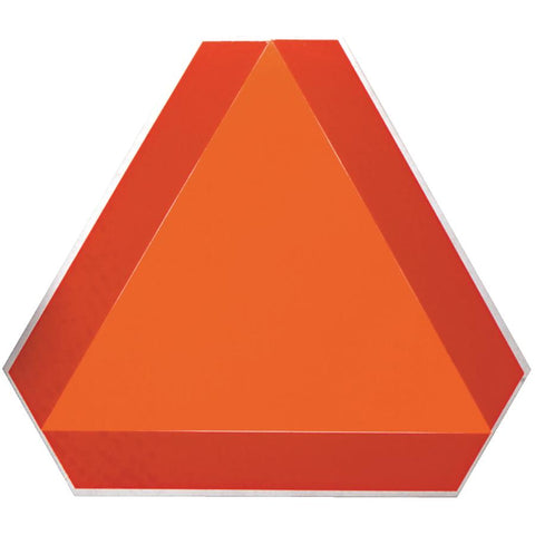 12 inch(s) x 12 inch(s) Steel Slow Moving Vehicle Sign