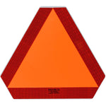 Steel Slow Moving High Visibility Vehicle Sign - 12" x 12"