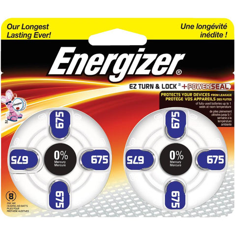 ENERGIZER AC-675EZ6 Ez Change Hearing Aid Batteries