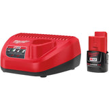 M12 Redlithium Lithium-ion Compact Battery and Charger Starter Kit - 12V + 2.0 AH