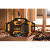 DEWALT 20V MAX Bluetooth Jobsite Radio and Battery Charger (DCR025)