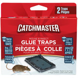 Mouse and Insect Glue Traps - 2 Pack