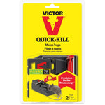 Victor M140S Quick Kill Mouse Trap, 2-Pack