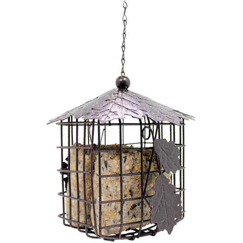 Leaf Suet Cake Feeder