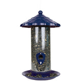 1.75lb Capacity Metal Tube Bird Feeder, Assorted Colours