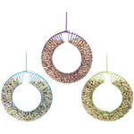 Wreath Peanut Feeders - Spring Green