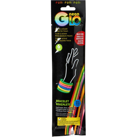 Glow Bracelets - 8", 6 Pack