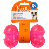 Spiky Bone Large Dog Toy - Assorted Colours