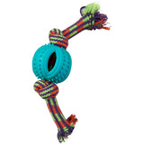 Spiny Rope Dog Toy - 8", Assorted Colours