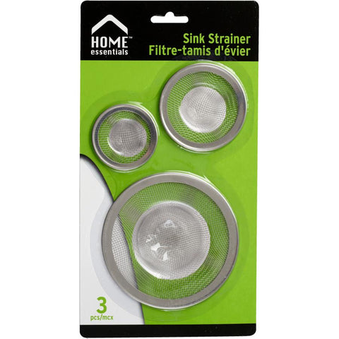 Sink Strainers - 3 Piece Set