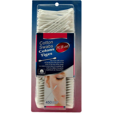 Cotton Swabs - 450 Pack