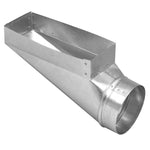 Imperial Manufacturing Duct End Boot 3-1/4 X 10 X 4In GV0650