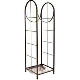 panacea products Corp 15232 Black, Vertical Log Storage Rack