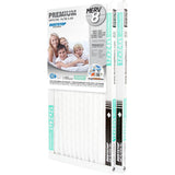 2 Pack 1 inch(s) x 12 inch(s) x 24 inch(s) Pleated Furnace Filters
