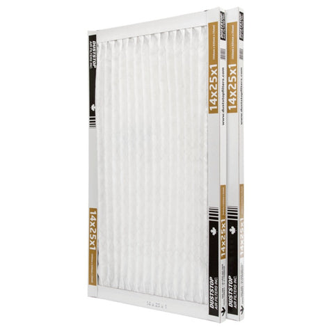 2 Pack 1 inch(s) x 14 inch(s) x 25 inch(s) Pleated Furnace Filters
