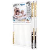 2 Pack 1 inch(s) x 14 inch(s) x 25 inch(s) Pleated Furnace Filters