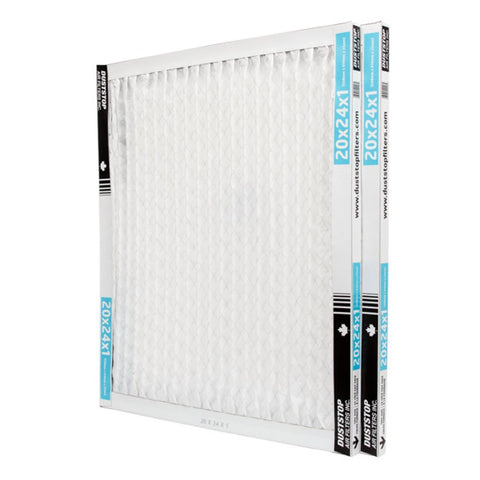 2 Pack 1 inch(s) x 20 inch(s) x 24 inch(s) Pleated Furnace Filters