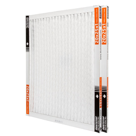 2 Pack 1 inch(s) x 20 inch(s) x 25 inch(s) Pleated Furnace Filters