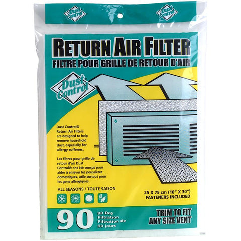 10" x 30" Cold Air Return Filter