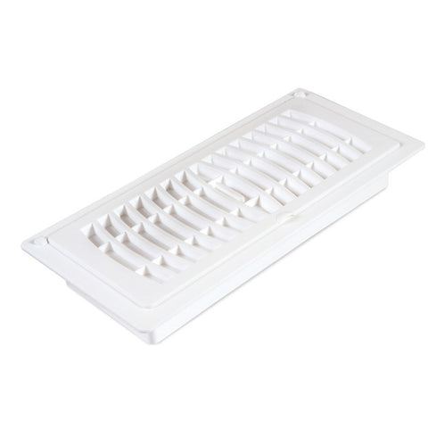 Imperial 4" x 10" Pop-Up Floor Register, White, RG3052