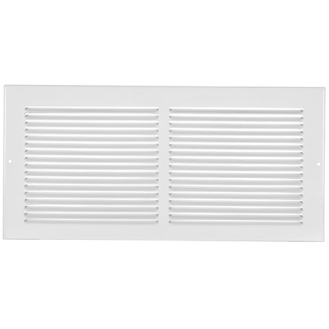 Imperial RG0095 30X6 W BASEBOARD GRILL, White