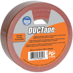 IPG JobSite DUCTape, Colored Duct Tape, 1.88" x 60 yd, Orange (Single Roll)