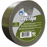 IPG JobSite DUCTape, Colored Duct Tape, 1.88" x 60 yd, Olive Drab (Single Roll)