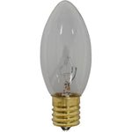 Indoor/Outdoor C9 Incandescent Bulbs - Clear, 25 Pack