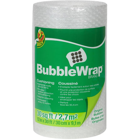 Duck Brand All Purpose Bubble Wrap 12 In. X 30 Ft.