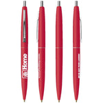 Red Barrel Click Pens - Blue