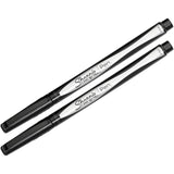 Fine Tip Permanent Pens - Black, 2 Pack