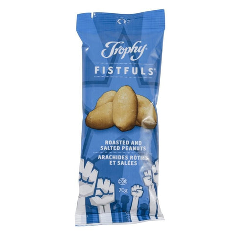 Fistfuls Roasted and Salted Peanuts - 70 g