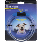 MPP Nite Howl Light Up Dog Collars Nighttime Safety Glow Flash 12" - 27" Pick Color (Blue)