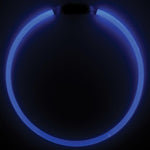 MPP Nite Howl Light Up Dog Collars Nighttime Safety Glow Flash 12" - 27" Pick Color (Blue)