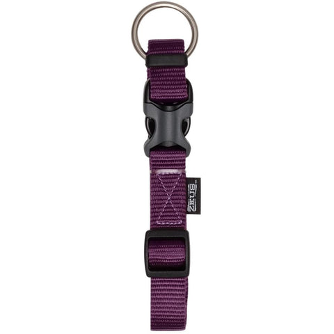 14-22 inch(s) x 3/4 inch(s) Adjustable Royal Purple Nylon Dog Collar