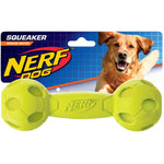 Nerf Dog VP6832 Squeak Barbell-Medium-7"