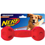 Nerf Dog VP6832 Squeak Barbell-Medium-7"