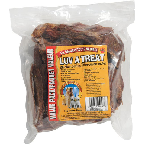 Masters Best Friend All Natural Chicken Jerky 1kg Bag, 1 Piece, One Size