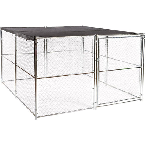 10' x 10' Dog Kennel Sunshade